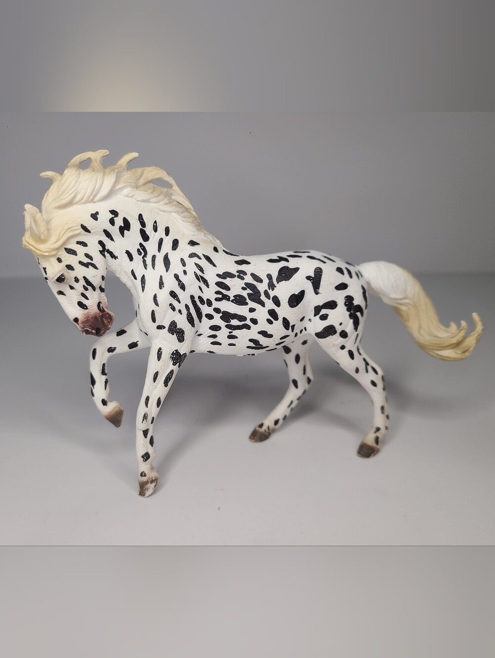 Breyer CollectA Knabstrupper Mare Black Leopard Appaloosa Model Horse #88720
